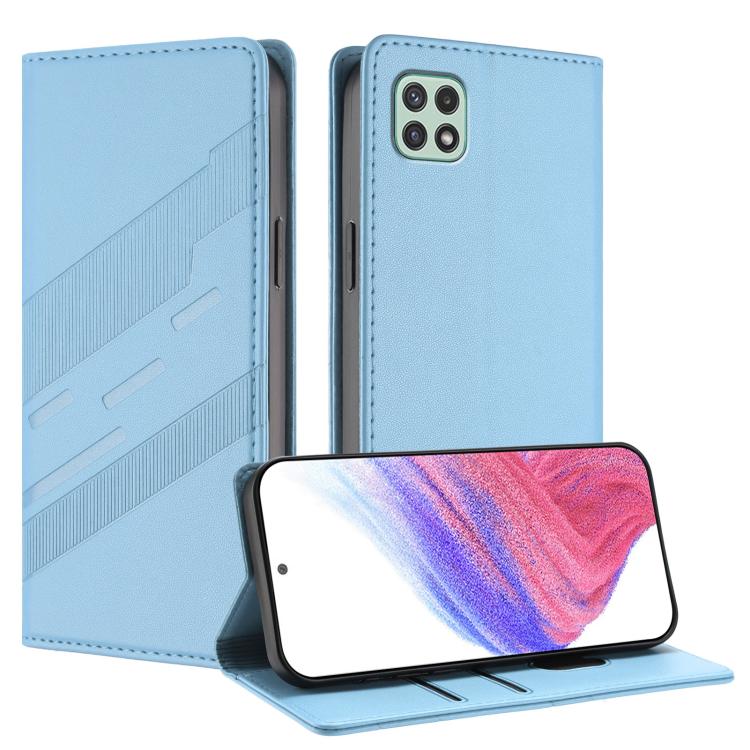 Portafoglio multifunzionale in pelle con motivo a rilievo, stile retrò, per telefono., For Samsung Galaxy A22 5G / F42 5G, For Samsung Galaxy A53 5G, For Samsung Galaxy A73 5G