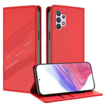 Portafoglio multifunzionale in pelle con motivo a rilievo, stile retrò, per telefono., For Samsung Galaxy A03 Core 4G, For Samsung Galaxy A33 5G, For Samsung Galaxy A32 5G / M32 5G