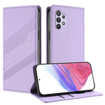 Portafoglio multifunzionale in pelle con motivo a rilievo, stile retrò, per telefono., For Samsung Galaxy A03 Core 4G, For Samsung Galaxy A33 5G, For Samsung Galaxy A32 5G / M32 5G
