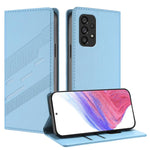 Portafoglio multifunzionale in pelle con motivo a rilievo, stile retrò, per telefono., For Samsung Galaxy A22 5G / F42 5G, For Samsung Galaxy A53 5G, For Samsung Galaxy A73 5G