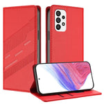 Portafoglio multifunzionale in pelle con motivo a rilievo, stile retrò, per telefono., For Samsung Galaxy A22 5G / F42 5G, For Samsung Galaxy A53 5G, For Samsung Galaxy A73 5G