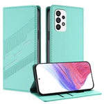 Portafoglio multifunzionale in pelle con motivo a rilievo, stile retrò, per telefono., For Samsung Galaxy A22 5G / F42 5G, For Samsung Galaxy A53 5G, For Samsung Galaxy A73 5G