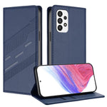 Portafoglio multifunzionale in pelle con motivo a rilievo, stile retrò, per telefono., For Samsung Galaxy A22 5G / F42 5G, For Samsung Galaxy A53 5G, For Samsung Galaxy A73 5G