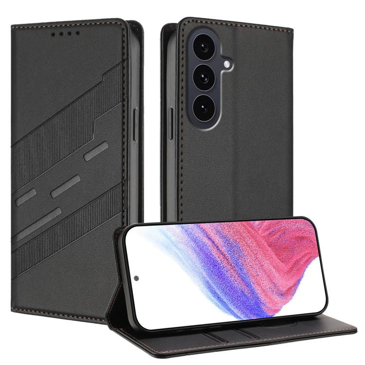 Portafoglio multifunzionale in pelle con motivo a rilievo, stile retrò, per telefono., For Galaxy S26 5G, For Galaxy S26 FE 5G, For Samsung Galaxy S25 FE 5G