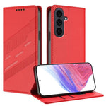 Portafoglio multifunzionale in pelle con motivo a rilievo, stile retrò, per telefono., For Galaxy S26 5G, For Galaxy S26 FE 5G, For Samsung Galaxy S25 FE 5G