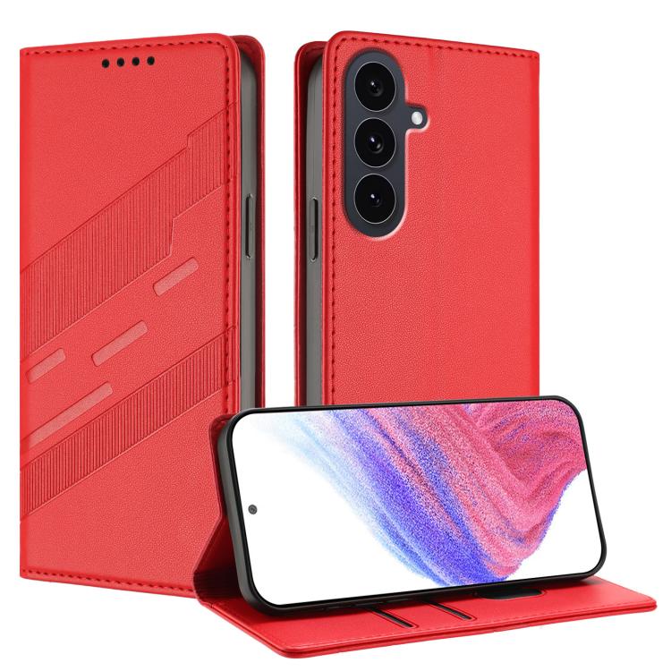 Portafoglio multifunzionale in pelle con motivo a rilievo, stile retrò, per telefono., For Galaxy S26 5G, For Galaxy S26 FE 5G, For Samsung Galaxy S25 FE 5G
