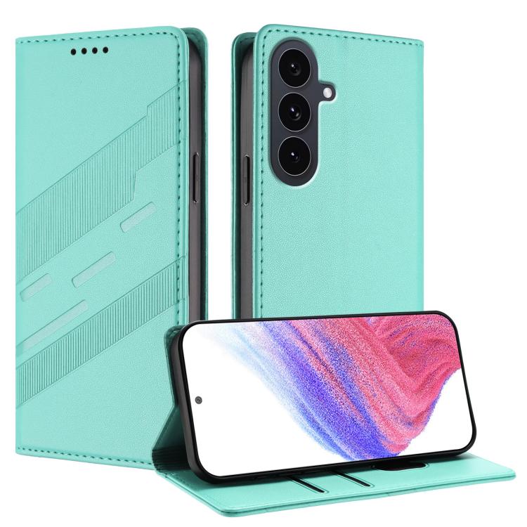 Portafoglio multifunzionale in pelle con motivo a rilievo, stile retrò, per telefono., For Galaxy S26 5G, For Galaxy S26 FE 5G, For Samsung Galaxy S25 FE 5G