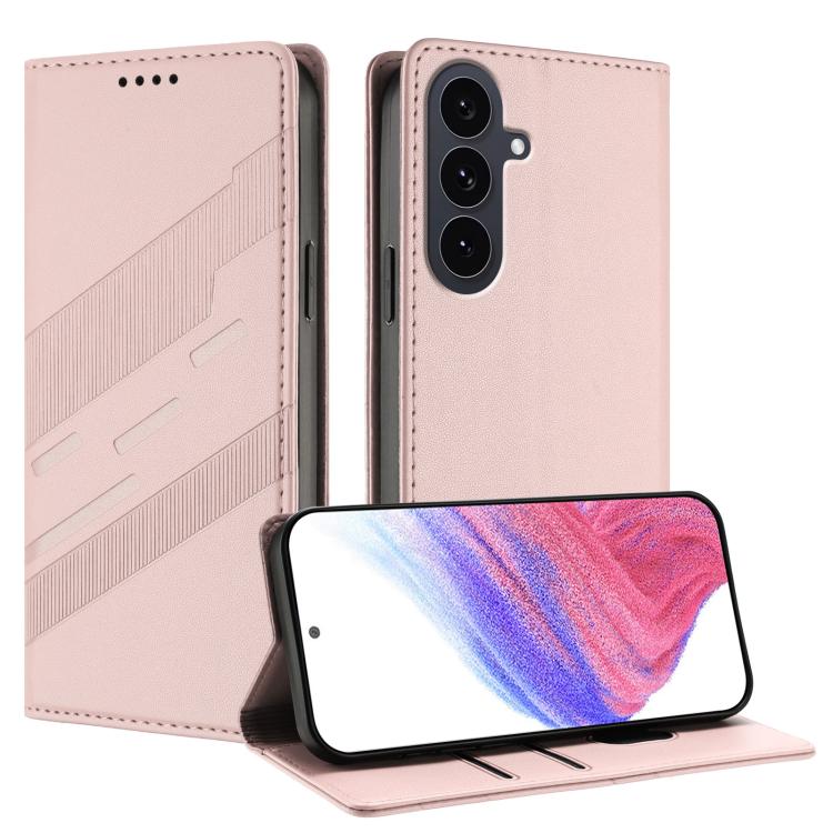 Portafoglio multifunzionale in pelle con motivo a rilievo, stile retrò, per telefono., For Galaxy S26 5G, For Galaxy S26 FE 5G, For Samsung Galaxy S25 FE 5G