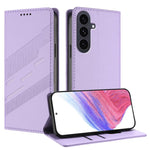 Portafoglio multifunzionale in pelle con motivo a rilievo, stile retrò, per telefono., For Galaxy S26 5G, For Galaxy S26 FE 5G, For Samsung Galaxy S25 FE 5G