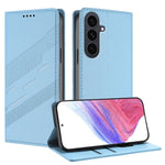 Portafoglio multifunzionale in pelle con motivo a rilievo, stile retrò, per telefono., For Galaxy S26 5G, For Galaxy S26 FE 5G, For Samsung Galaxy S25 FE 5G