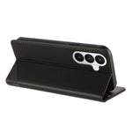 Portafoglio multifunzionale in pelle con motivo a rilievo, stile retrò, per telefono., For Galaxy S26 5G, For Galaxy S26 FE 5G, For Samsung Galaxy S25 FE 5G