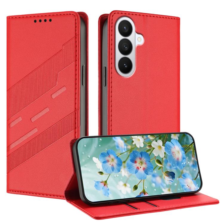 Portafoglio multifunzionale in pelle con motivo a rilievo, stile retrò, per telefono., For Galaxy S26 5G, For Galaxy S26 FE 5G, For Samsung Galaxy S25 FE 5G