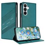 Portafoglio multifunzionale in pelle con motivo a rilievo, stile retrò, per telefono., For Galaxy S26 5G, For Galaxy S26 FE 5G, For Samsung Galaxy S25 FE 5G
