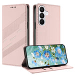 Portafoglio multifunzionale in pelle con motivo a rilievo, stile retrò, per telefono., For Galaxy S26 5G, For Galaxy S26 FE 5G, For Samsung Galaxy S25 FE 5G