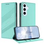Portafoglio multifunzionale in pelle con motivo a rilievo, stile retrò, per telefono., For Galaxy S26 5G, For Galaxy S26 FE 5G, For Samsung Galaxy S25 FE 5G