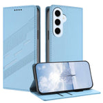 Portafoglio multifunzionale in pelle con motivo a rilievo, stile retrò, per telefono., For Galaxy S26 5G, For Galaxy S26 FE 5G, For Samsung Galaxy S25 FE 5G