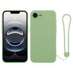 Custodia per telefono in silicone con cinturino da polso, For iPhone 17e / 16e
