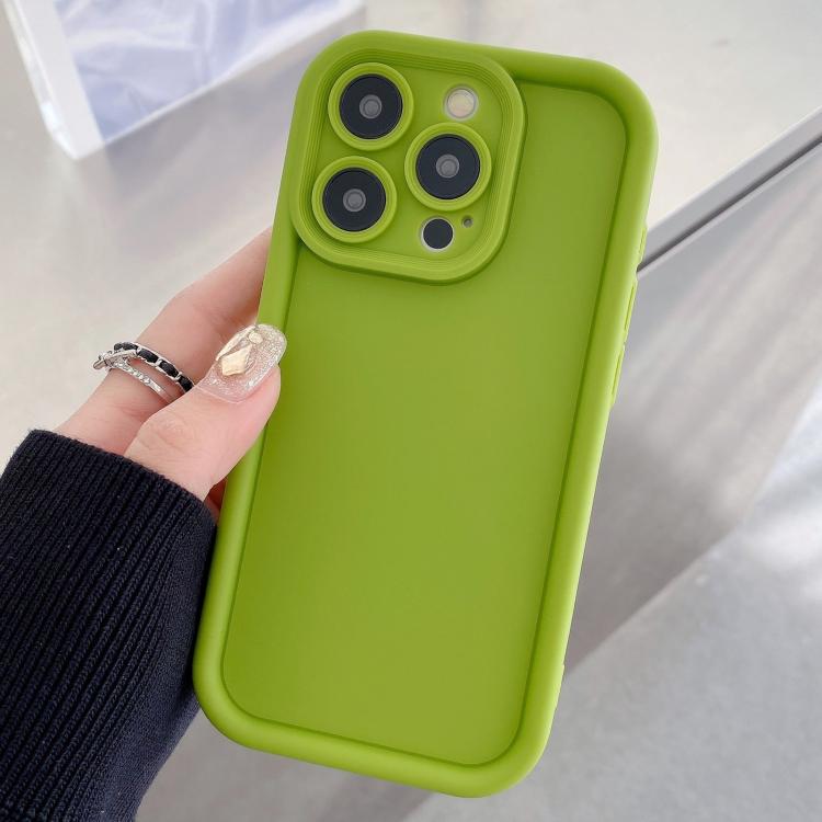 Custodia per telefono in TPU antiurto con cornice satinata e fori precisi., For iPhone 16 Pro, For iPhone 16 Plus, For iPhone 16