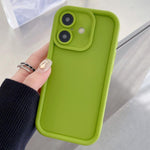 Custodia per telefono in TPU antiurto con cornice satinata e fori precisi., For iPhone 16 Pro, For iPhone 16 Plus, For iPhone 16