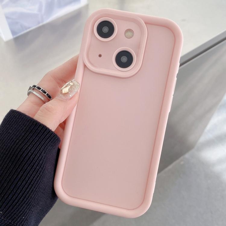 Custodia per telefono in TPU antiurto con cornice satinata e fori precisi., For iPhone 15 Pro Max, For iPhone 15 Pro, For iPhone 15 Plus