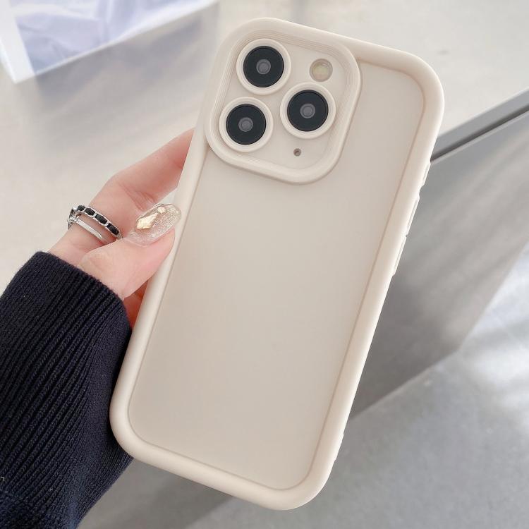 Custodia per telefono in TPU antiurto con cornice satinata e fori precisi., For iPhone 11 Pro Max, For iPhone 11, For iPhone 11 Pro