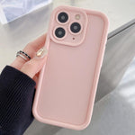 Custodia per telefono in TPU antiurto con cornice satinata e fori precisi., For iPhone 11 Pro Max, For iPhone 11, For iPhone 11 Pro