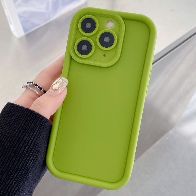 Custodia per telefono in TPU antiurto con cornice satinata e fori precisi., For iPhone 11 Pro Max, For iPhone 11, For iPhone 11 Pro