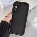 Custodia per telefono in TPU antiurto con cornice satinata e fori precisi., For iPhone X / XS, For iPhone XR, For iPhone XS Max