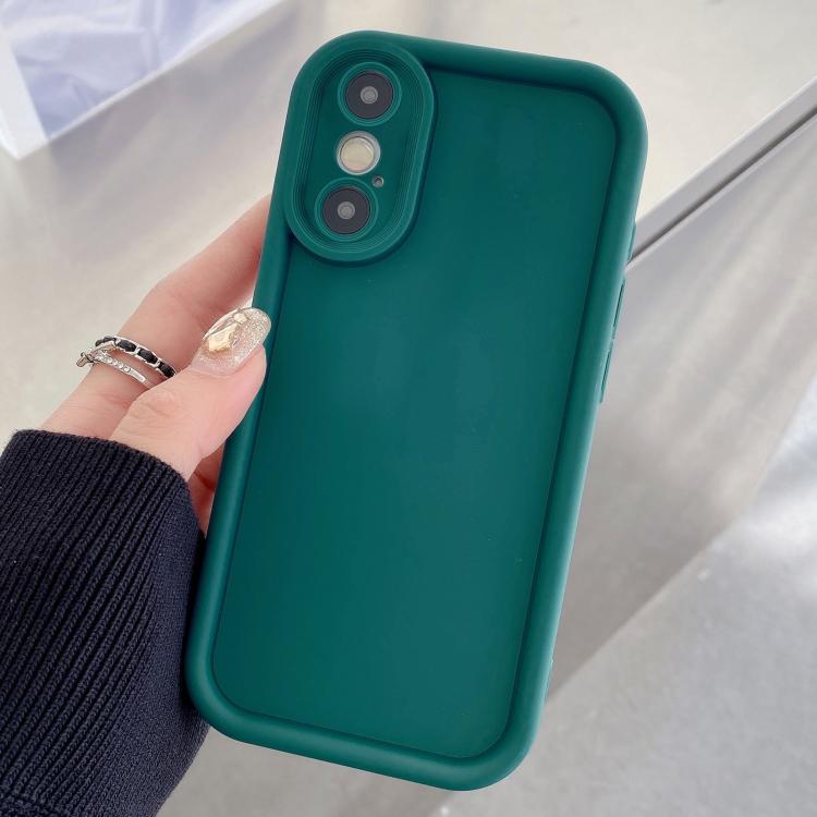 Custodia per telefono in TPU antiurto con cornice satinata e fori precisi., For iPhone X / XS, For iPhone XR, For iPhone XS Max