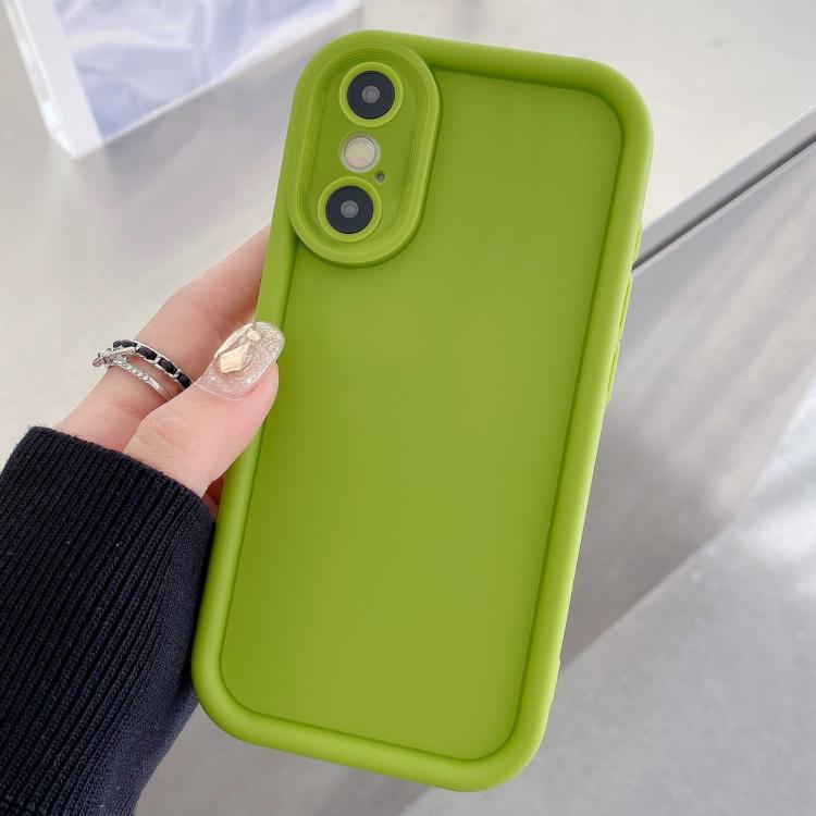 Custodia per telefono in TPU antiurto con cornice satinata e fori precisi., For iPhone X / XS, For iPhone XR, For iPhone XS Max