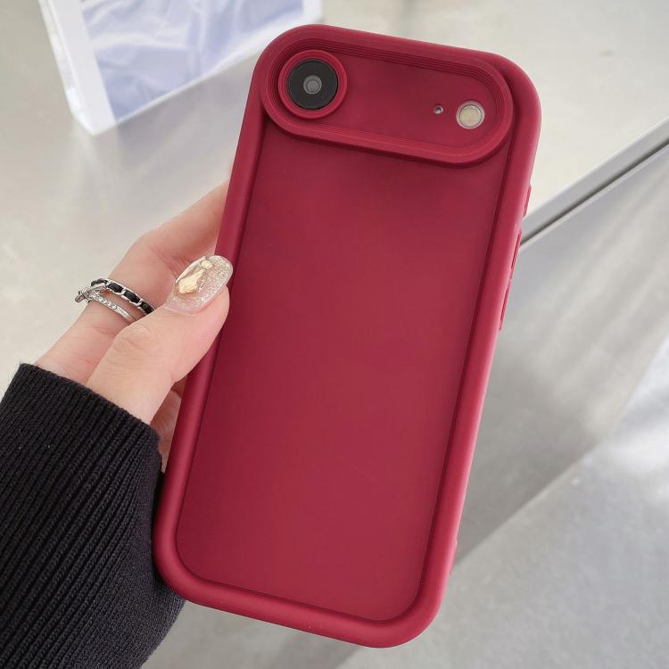 Custodia per telefono in TPU antiurto con cornice satinata e fori precisi., For iPhone 17, For iPhone Air, For iPhone 16 Pro Max