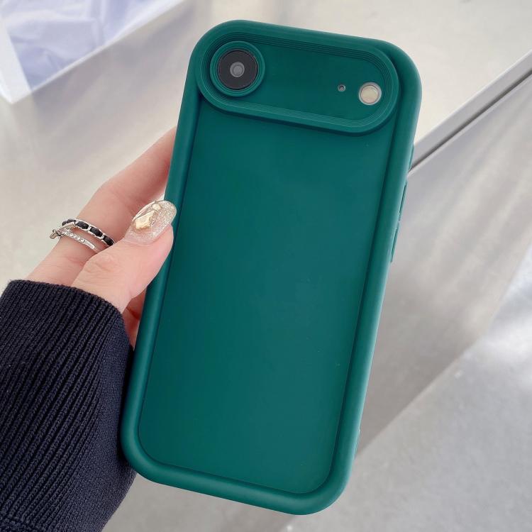 Custodia per telefono in TPU antiurto con cornice satinata e fori precisi., For iPhone 17, For iPhone Air, For iPhone 16 Pro Max