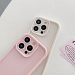 Custodia per telefono in TPU antiurto con cornice satinata e fori precisi., For iPhone 13 Pro Max, For iPhone 13 Pro, For iPhone 13