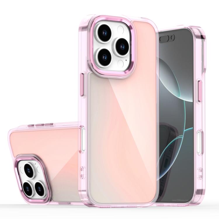 Custodia per telefono con sfumatura di placcatura, For iPhone Air, For iPhone 16 Pro Max, For iPhone 16 Pro, For iPhone 16 Plus
