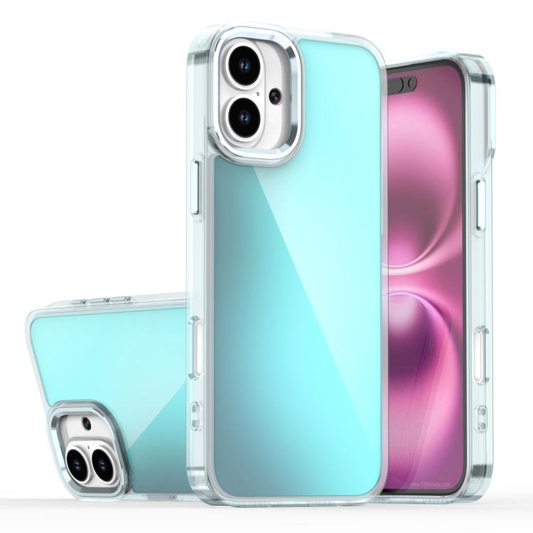 Custodia per telefono con sfumatura di placcatura, For iPhone Air, For iPhone 16 Pro Max, For iPhone 16 Pro, For iPhone 16 Plus