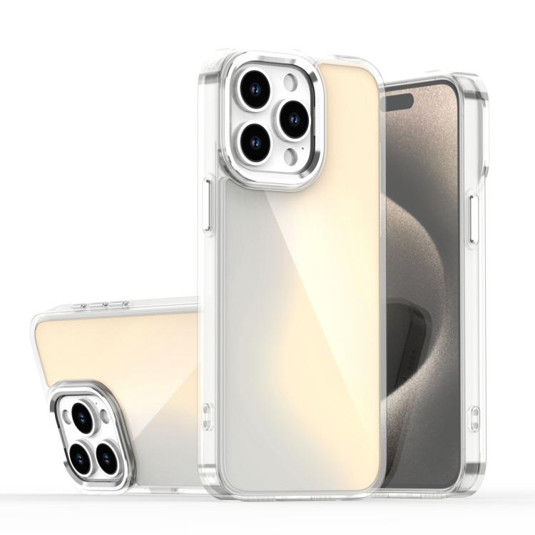 Custodia per telefono con sfumatura di placcatura, For iPhone 16, For iPhone 15 Pro Max, For iPhone 15 Pro, For iPhone 15 Plus