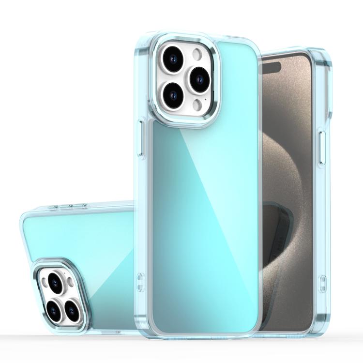 Custodia per telefono con sfumatura di placcatura, For iPhone 16, For iPhone 15 Pro Max, For iPhone 15 Pro, For iPhone 15 Plus