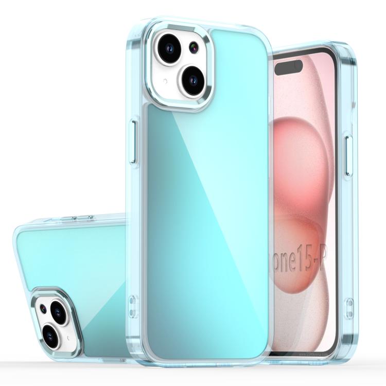 Custodia per telefono con sfumatura di placcatura, For iPhone 16, For iPhone 15 Pro Max, For iPhone 15 Pro, For iPhone 15 Plus