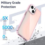 Custodia per telefono con sfumatura di placcatura, For iPhone 15