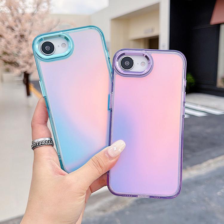 Custodia per telefono con sfumatura di placcatura, For iPhone 17e / 16e, For iPhone 17 Pro Max, For iPhone 17 Pro, For iPhone 17