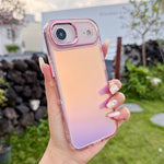 Custodia per telefono con sfumatura di placcatura, For iPhone Air, For iPhone 16 Pro Max, For iPhone 16 Pro, For iPhone 16 Plus