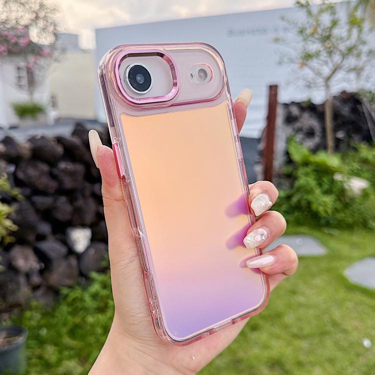 Custodia per telefono con sfumatura di placcatura, For iPhone Air, For iPhone 16 Pro Max, For iPhone 16 Pro, For iPhone 16 Plus