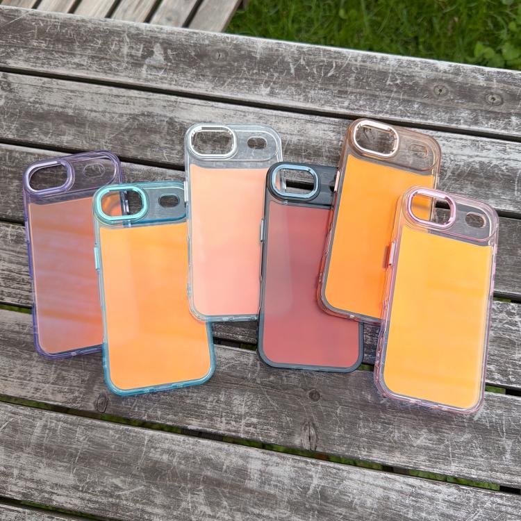 Custodia per telefono con sfumatura di placcatura, For iPhone Air, For iPhone 16 Pro Max, For iPhone 16 Pro, For iPhone 16 Plus