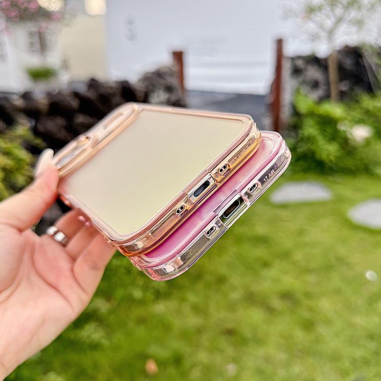 Custodia per telefono con sfumatura di placcatura, For iPhone Air, For iPhone 16 Pro Max, For iPhone 16 Pro, For iPhone 16 Plus
