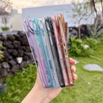 Custodia per telefono con sfumatura di placcatura, For iPhone Air, For iPhone 16 Pro Max, For iPhone 16 Pro, For iPhone 16 Plus