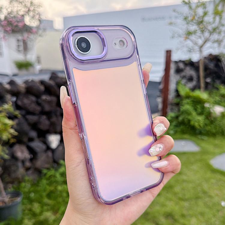 Custodia per telefono con sfumatura di placcatura, For iPhone Air, For iPhone 16 Pro Max, For iPhone 16 Pro, For iPhone 16 Plus