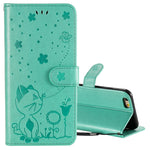 Custodia portafoglio in pelle per iPhone compatibili