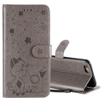 Custodia portafoglio in pelle per iPhone compatibili
