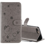 Custodia portafoglio in pelle per iPhone compatibili