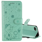 Custodia portafoglio in pelle per iPhone compatibili